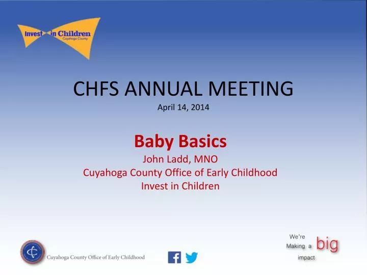 chfs annual meeting april 14 2014