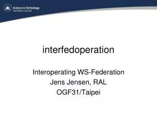 interfedoperation