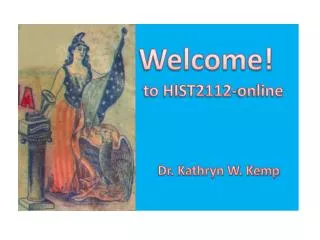 Welcome! to HIST2112-online