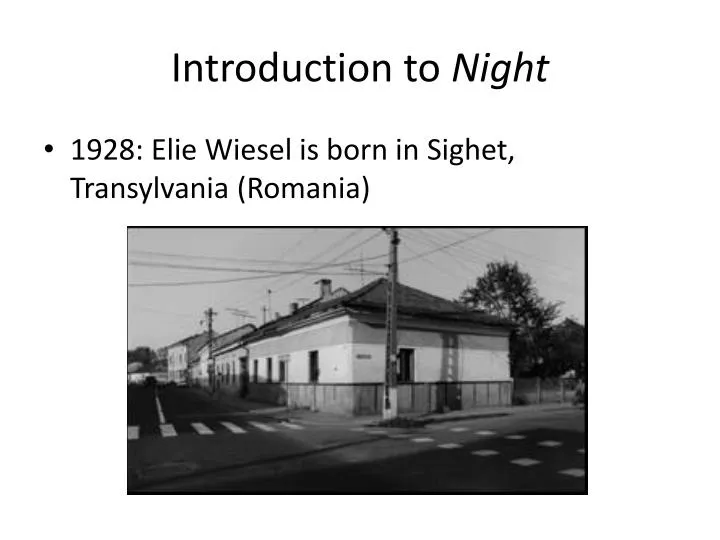 introduction to night