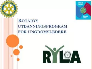 rotarys utdanningsprogram for ungdomsledere