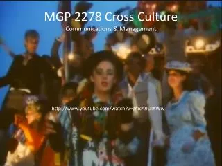 MGP 2278 Cross Culture Communications &amp; Management