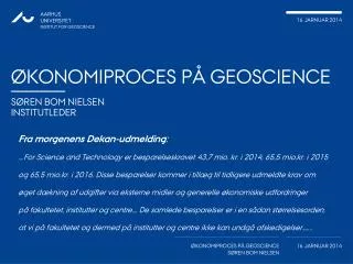 konomiproces p geoscience