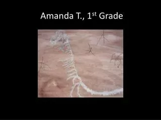 Amanda T., 1 st Grade