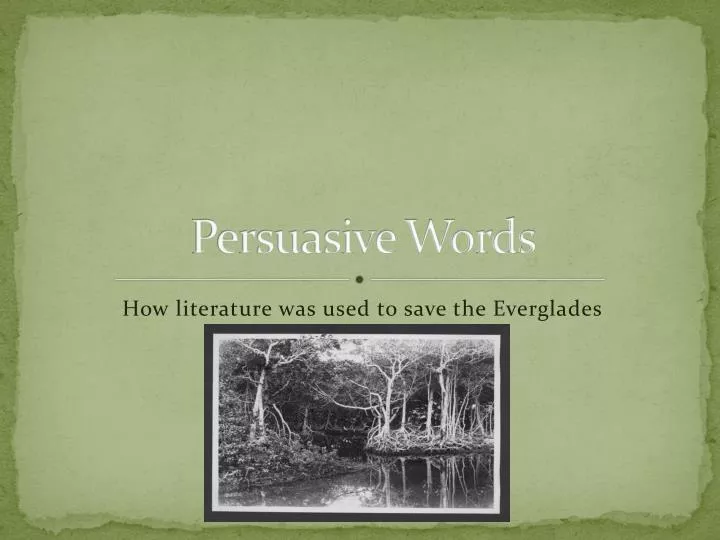persuasive words