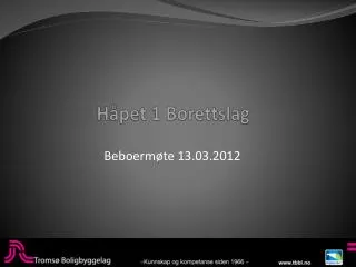 h pet 1 borettslag