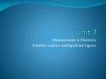 Unit 7 - slide 1