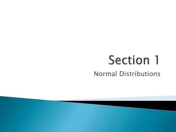 section 1
