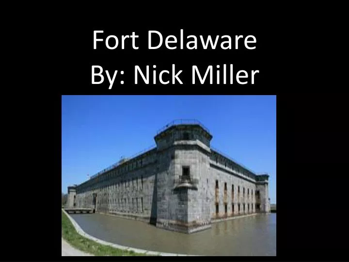 fort delaware by nick miller