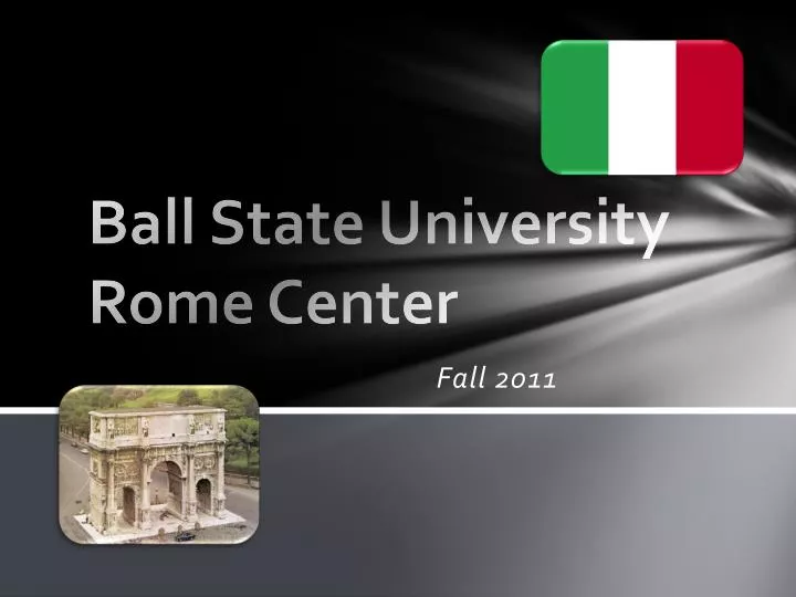 ball state university rome center