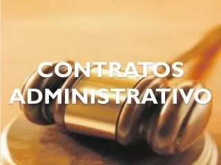 contratos administrativo