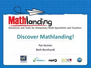 Discover Mathlanding!