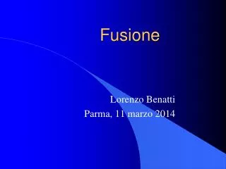 fusione