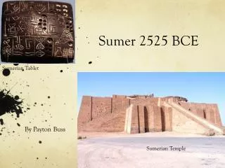 Sumer 2525 BCE
