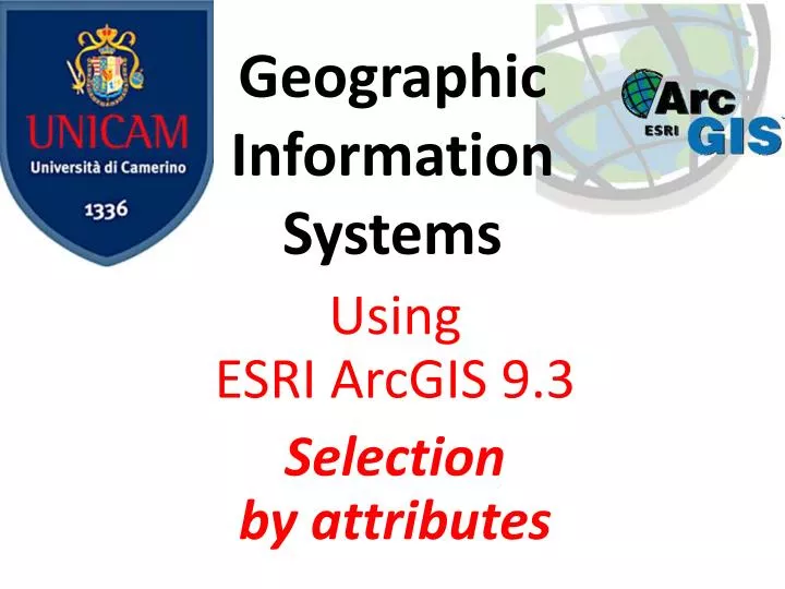 geographic information systems