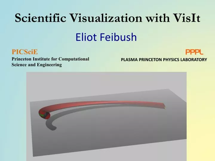 scientific visualization with visit