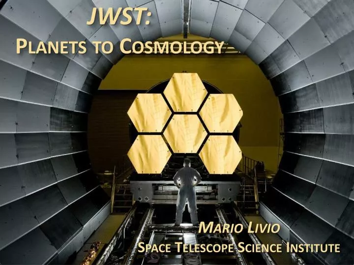 jwst planets to cosmology