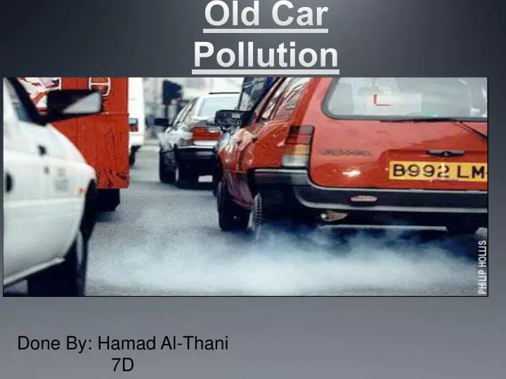 old car pollution
