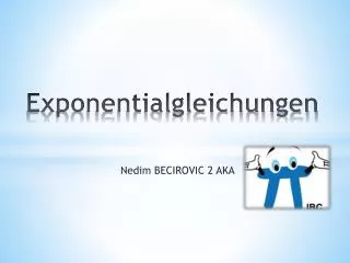 exponentialgleichungen