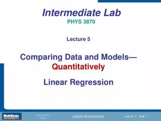 Intermediate Lab PHYS 3870