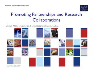 Promoting Partnerships and Research Collaborations