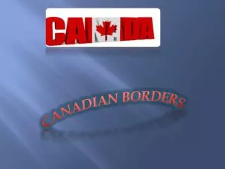 CANADIAN ?ORDERS