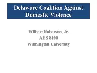 Delaware Coalition Against Domestic Violence