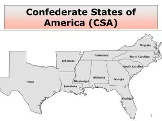 Confederate States of America (CSA)