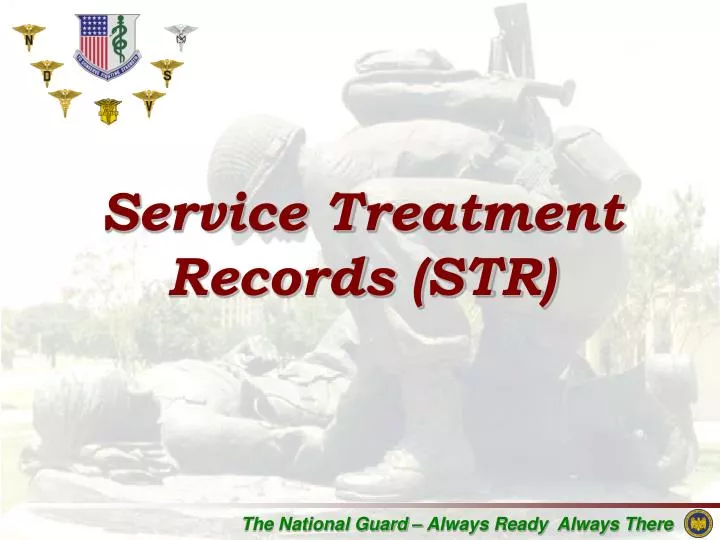 service treatment records str