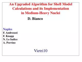 An Upgraded Algorithm for Shell Model Calculations and its Implementation in Medium-Heavy Nuclei