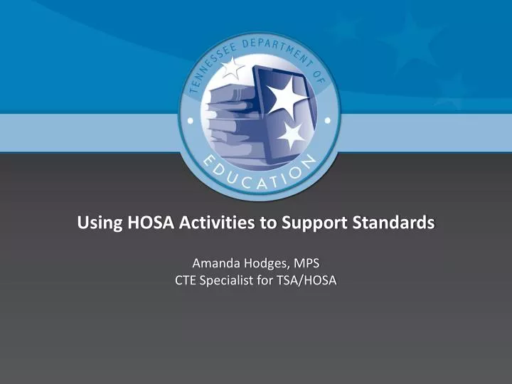 using hosa activities to support standards