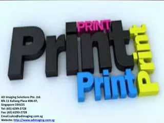 Digital Color Printing