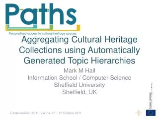 Aggregating Cultural Heritage Collections using Automatically Generated Topic Hierarchies