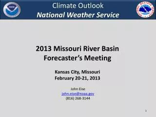 Climate Outlook National Weather Service