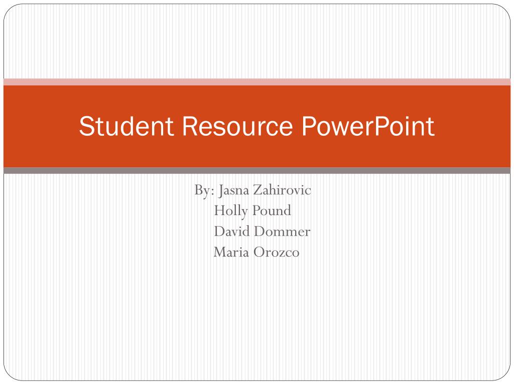 PPT - Student Resource PowerPoint PowerPoint Presentation, free ...