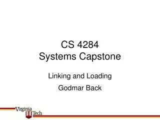 CS 4284 Systems Capstone