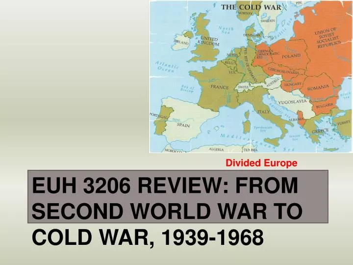 euh 3206 review from second world war to cold war 1939 1968