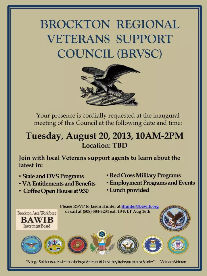 brockton regional veterans support council brvsc