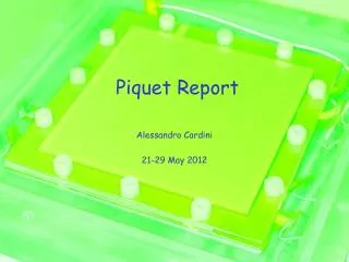 Piquet Report