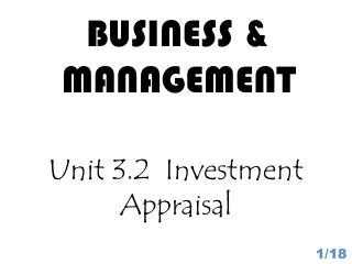 BUSINESS &amp; MANAGEMENT