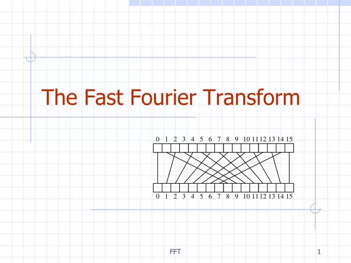 the fast fourier transform