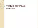 TEKNIK KOMPILASI - slide 1