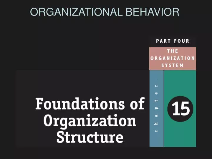 organizational behavior