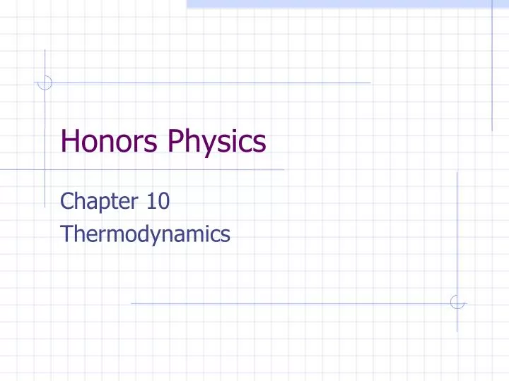 chapter 10 thermodynamics
