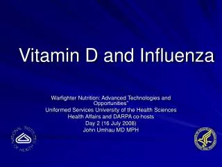 Vitamin D and Influenza