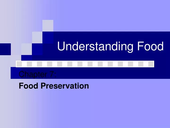 understanding food