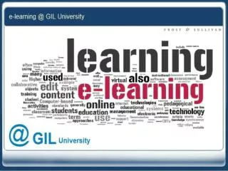 What is e-learning?