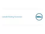 Latitude Docking Accessories - slide 1