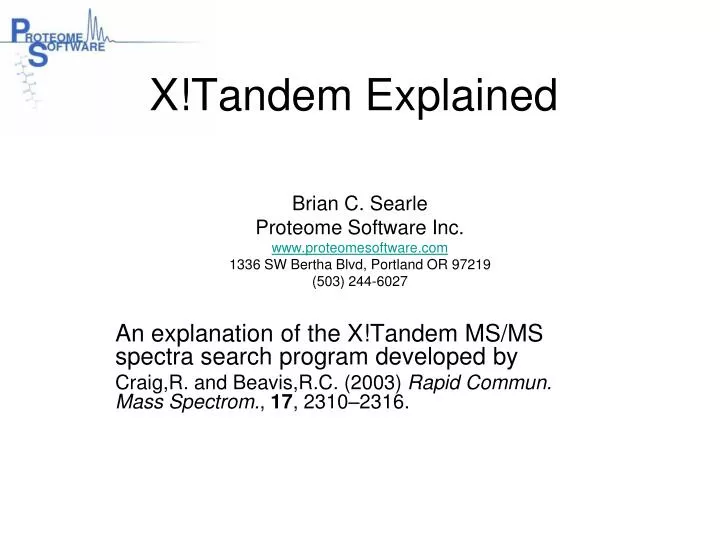 x tandem explained