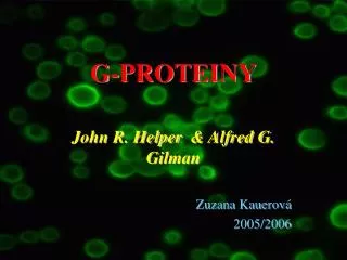 g proteiny